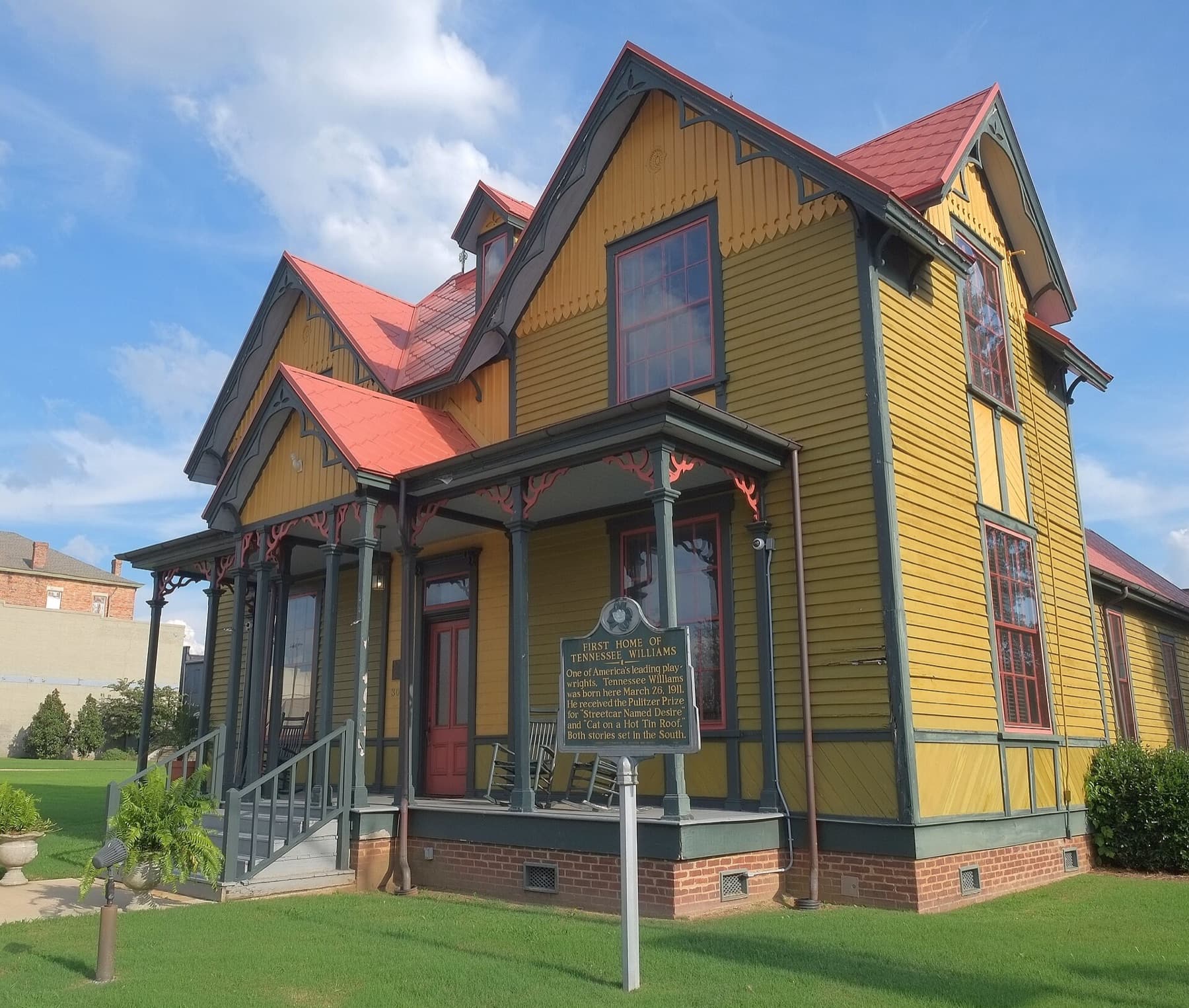 Tennessee Williams' Childhood Home, Columbus, Mississippi