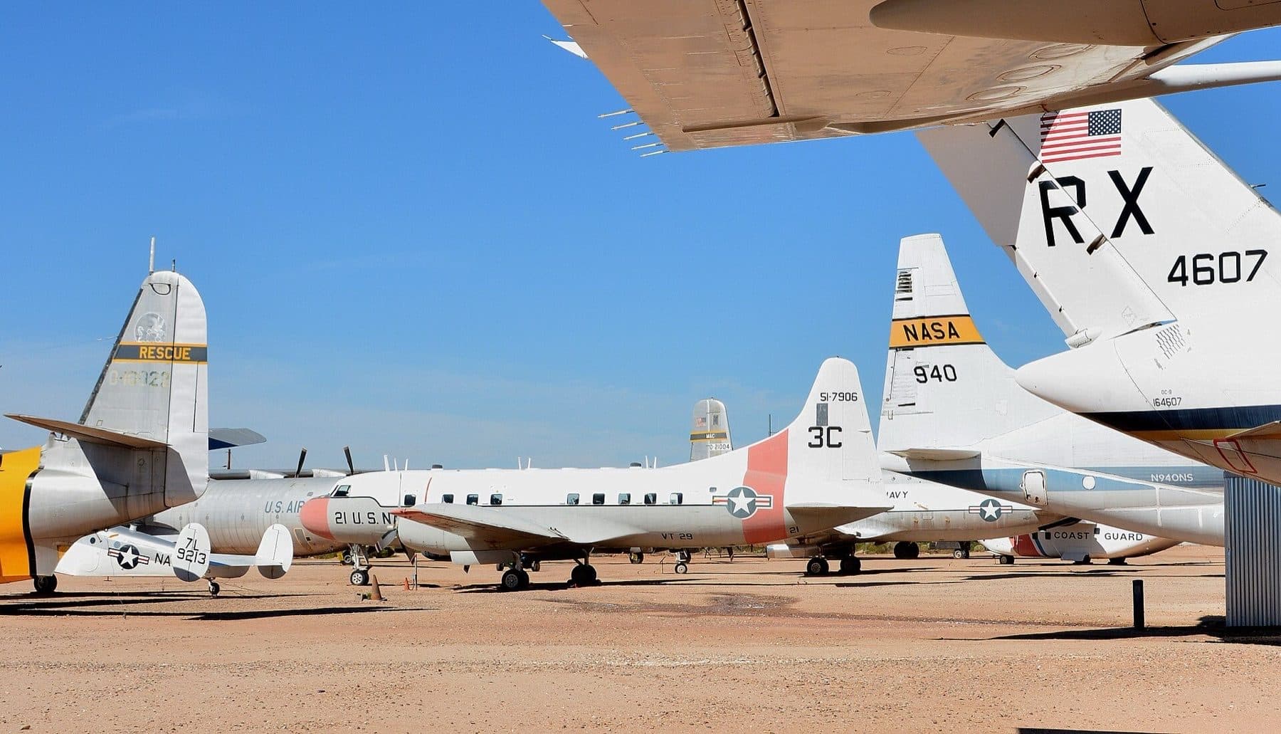 One of the very best aircraft museums in the world - arguably THE best, near Tucson, Arizona