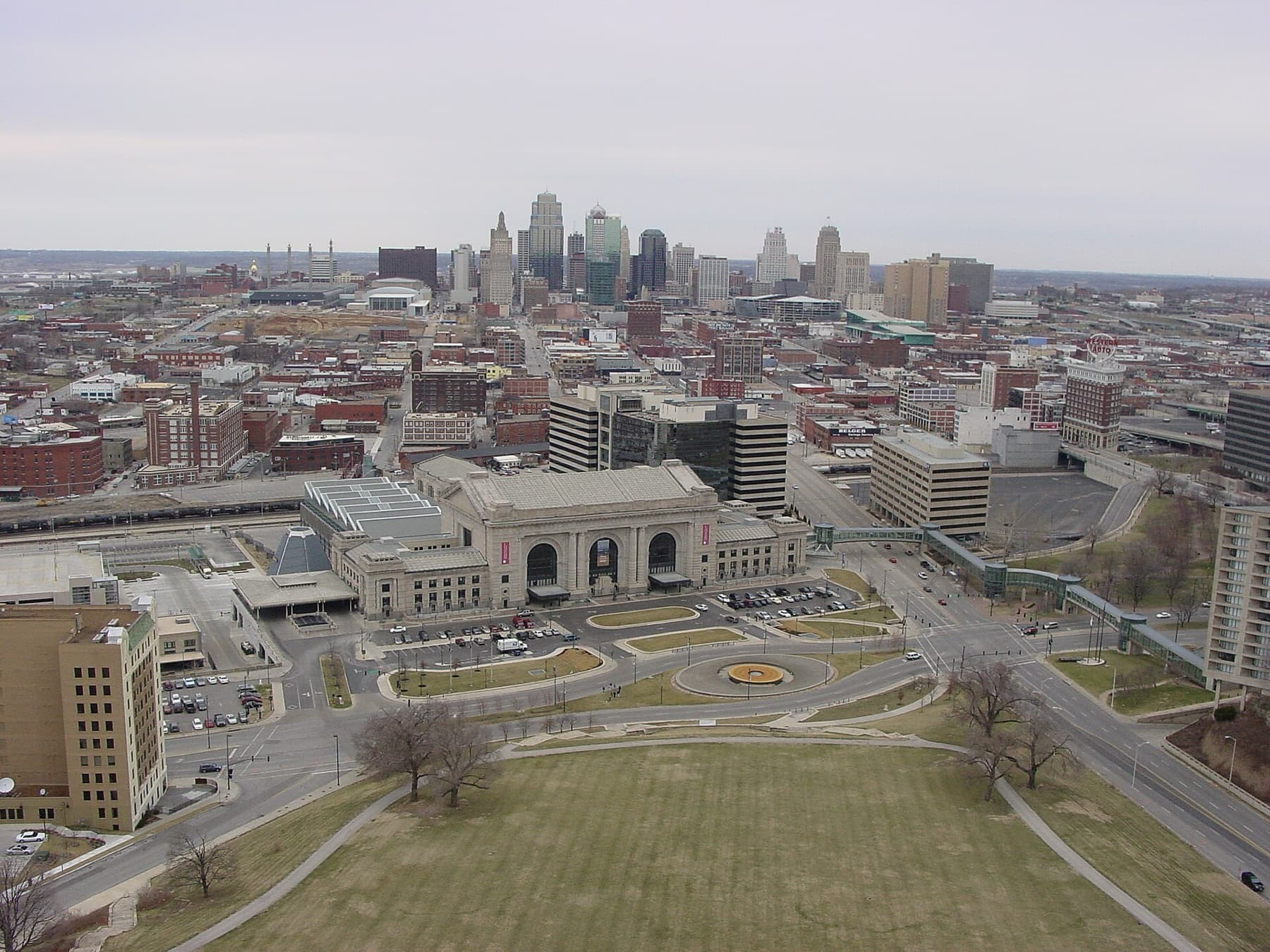 The Skyline of Kansas City, Missouri, in 2007