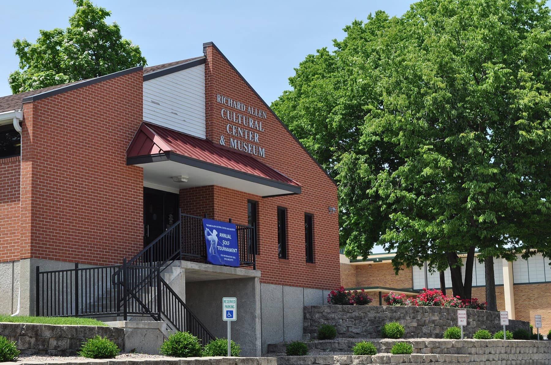 The Richard Allen Cultural Center in Leavenworth, Kansas, is a museum that includes the home of a former black U.S