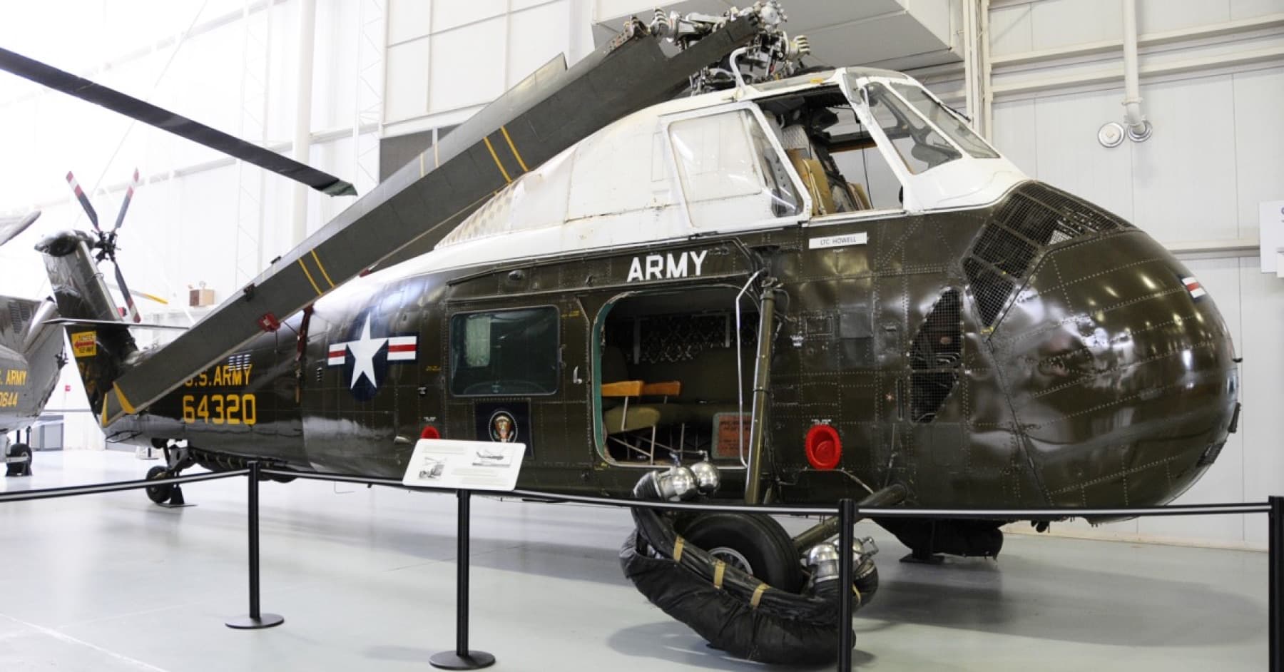 A VCH-34 Choctaw "Army One" on exhibited at the U.S