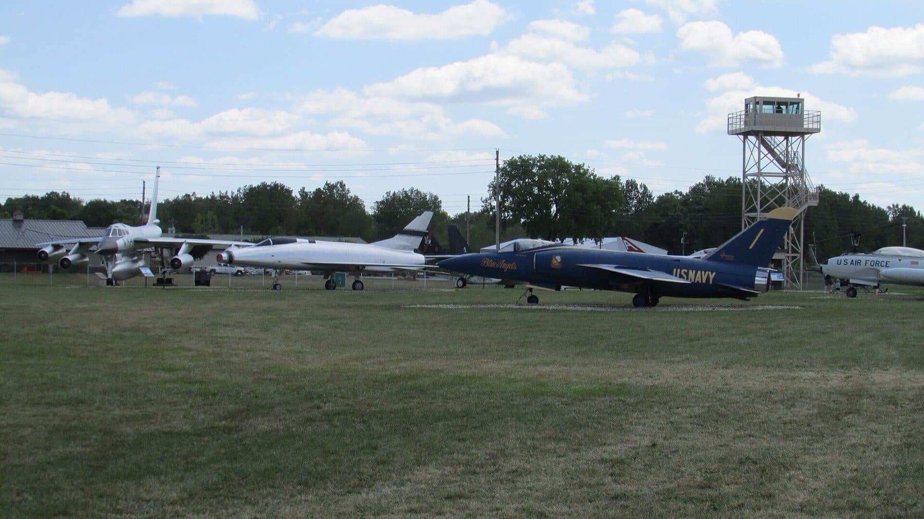 Convair B-58A 'Hustler', No Am F-100C "Super Sabre' and Grissom Air Museum, Peru, Indiana
