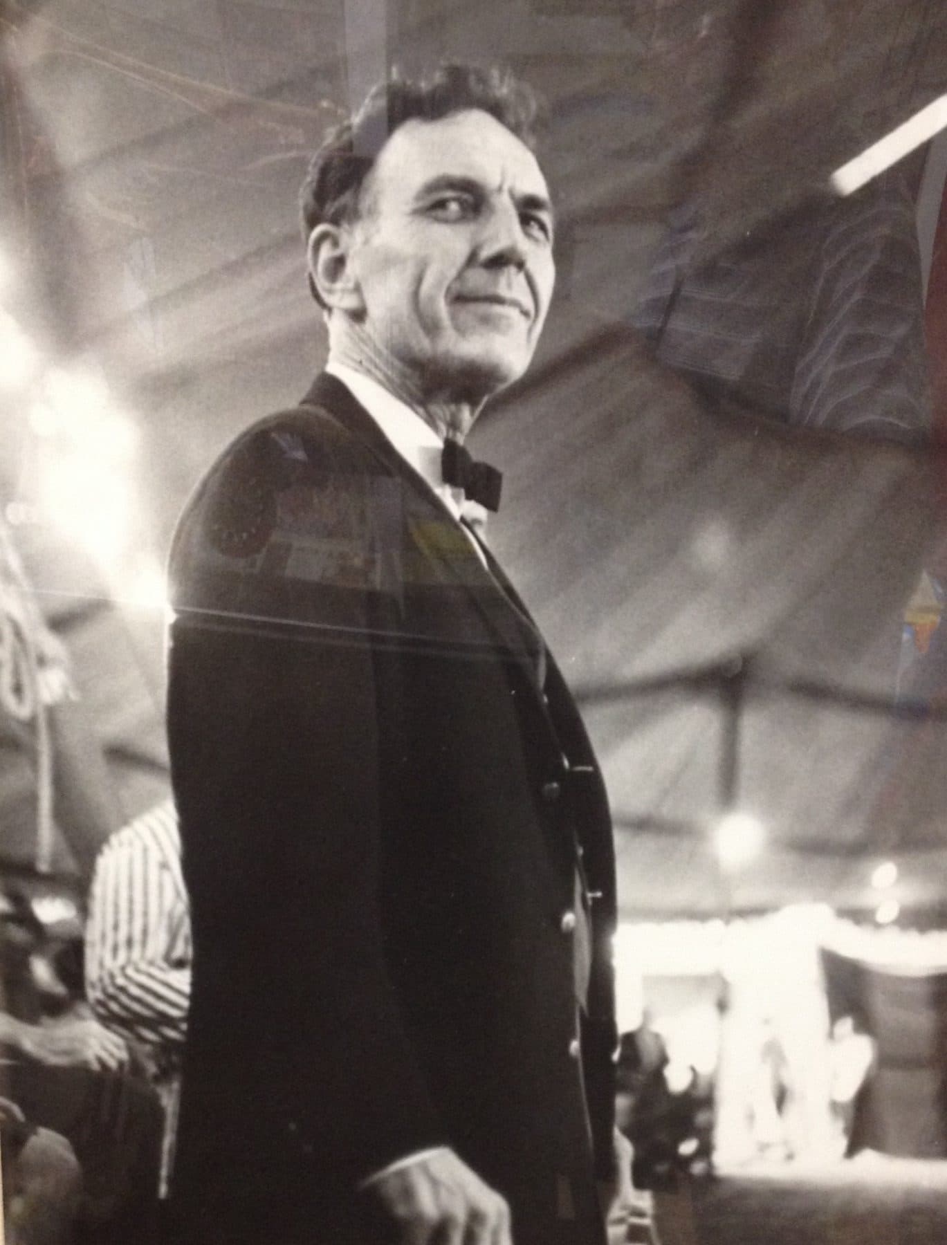 Robert Edward Weaver, as Ringmaster of the Peru Circus, c