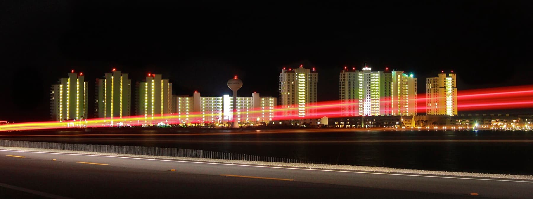 Skyline of Navarre Beach
