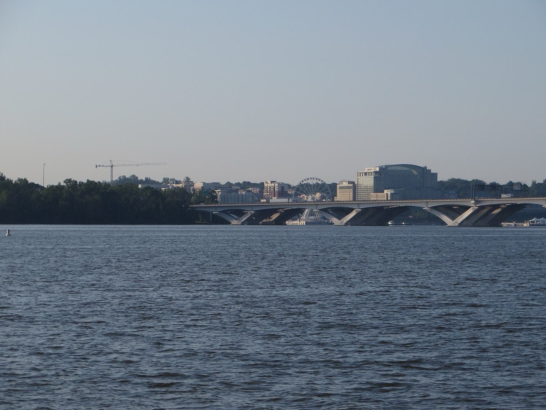 The Potomac River flows into the Chesapeake Bay, located along the mid-Atlantic coast of the United States