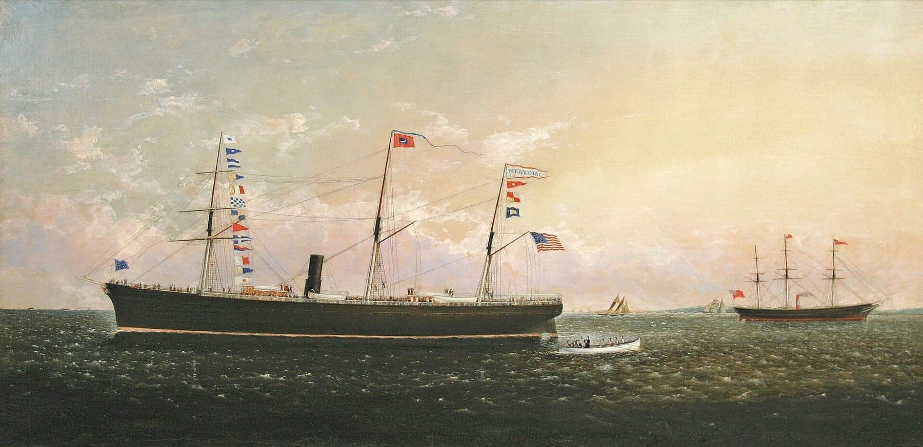 Commissioning the SS Merrimac, by Joseph B