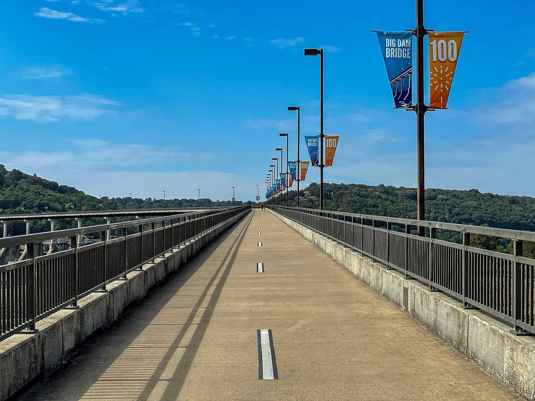 Arkansas River Trail over the Big Dam Bridge, Arkansas River Trail
