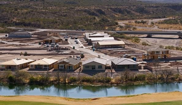 a neighborhood near the base — Davis Monthan Afb