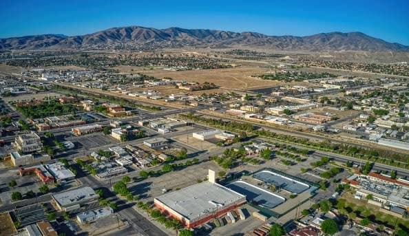 a neighborhood near the base — Edwards Afb