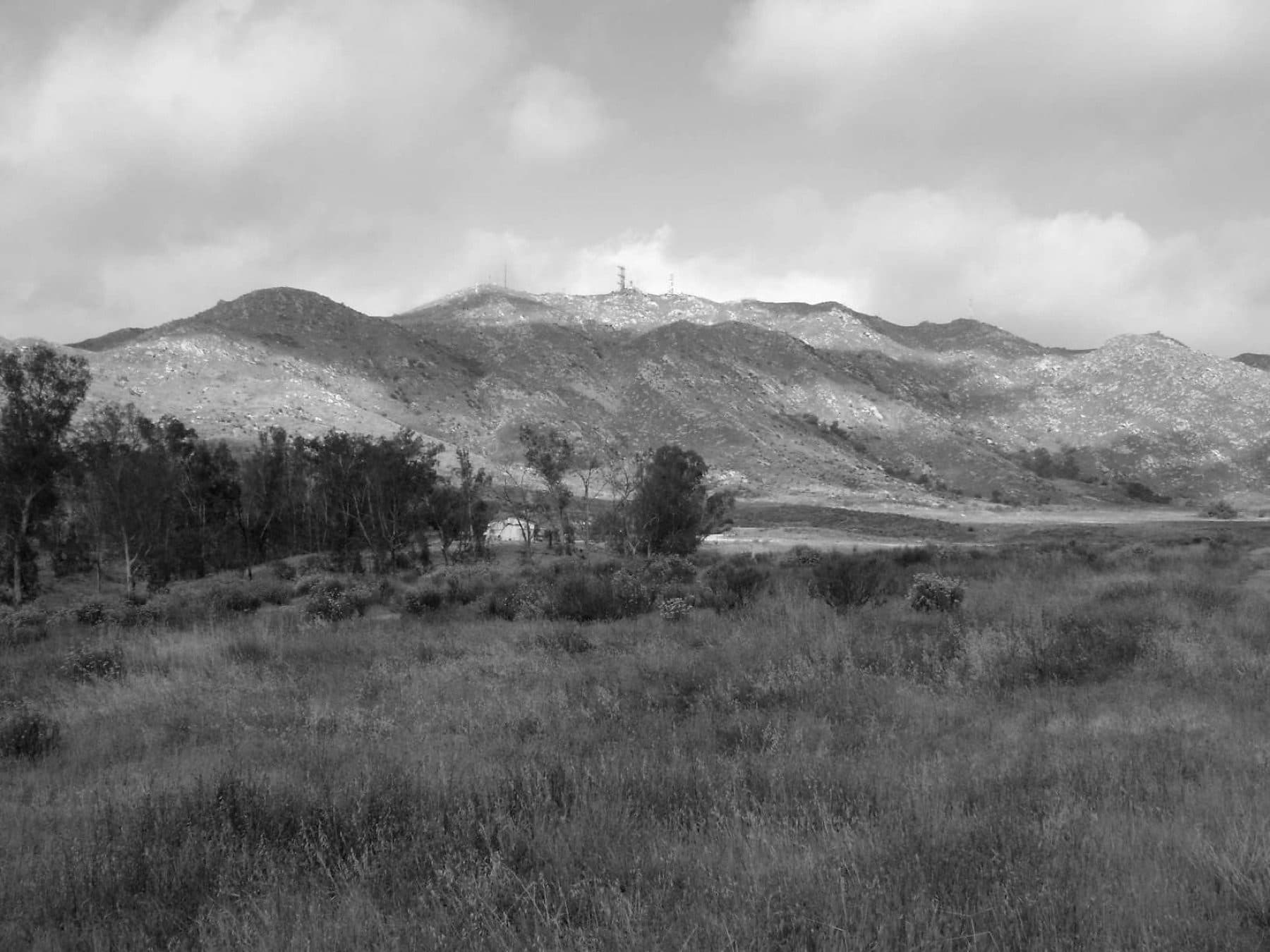 Box Springs Mountains — view of the Box Springs Reserve of the University of California, Riverside