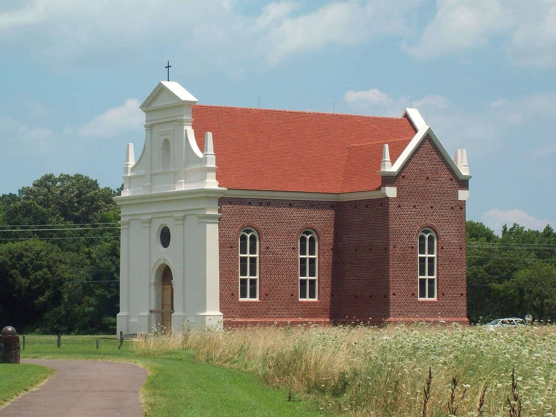 St. Mary's City Historic District, Reconstructed Catholic Church, July 2009