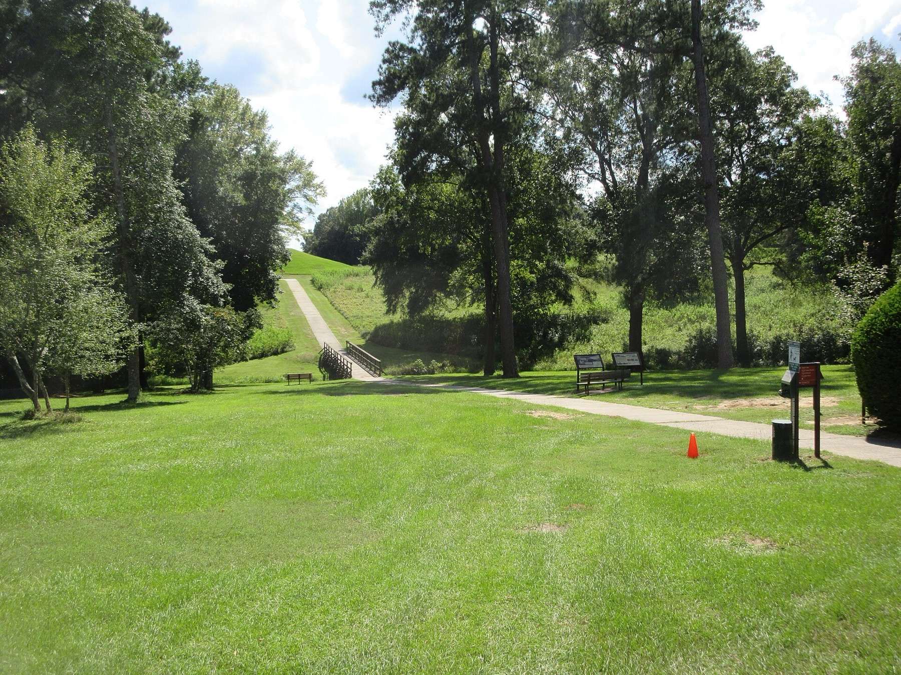 Ocmulgee Mounds National Historical Park, Macon, Georgia, USA, 2 September 2021