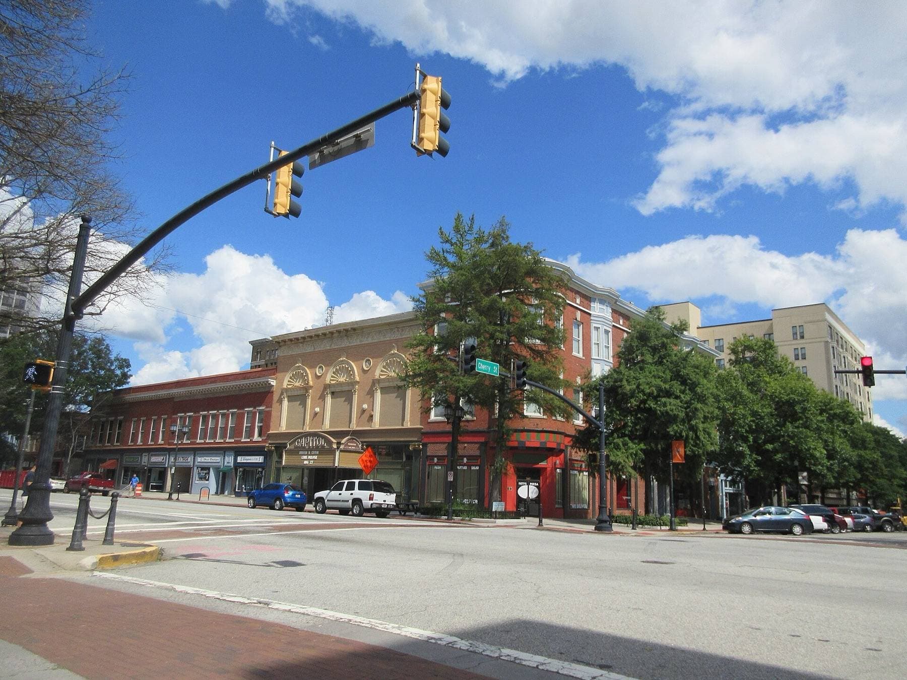 Downtown Macon Georgia USA, 2 September 2021