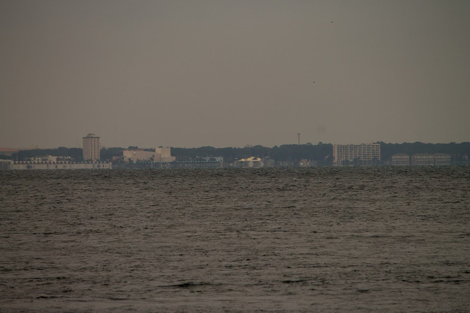 A view of Panama City, FL, USA, taken from St
