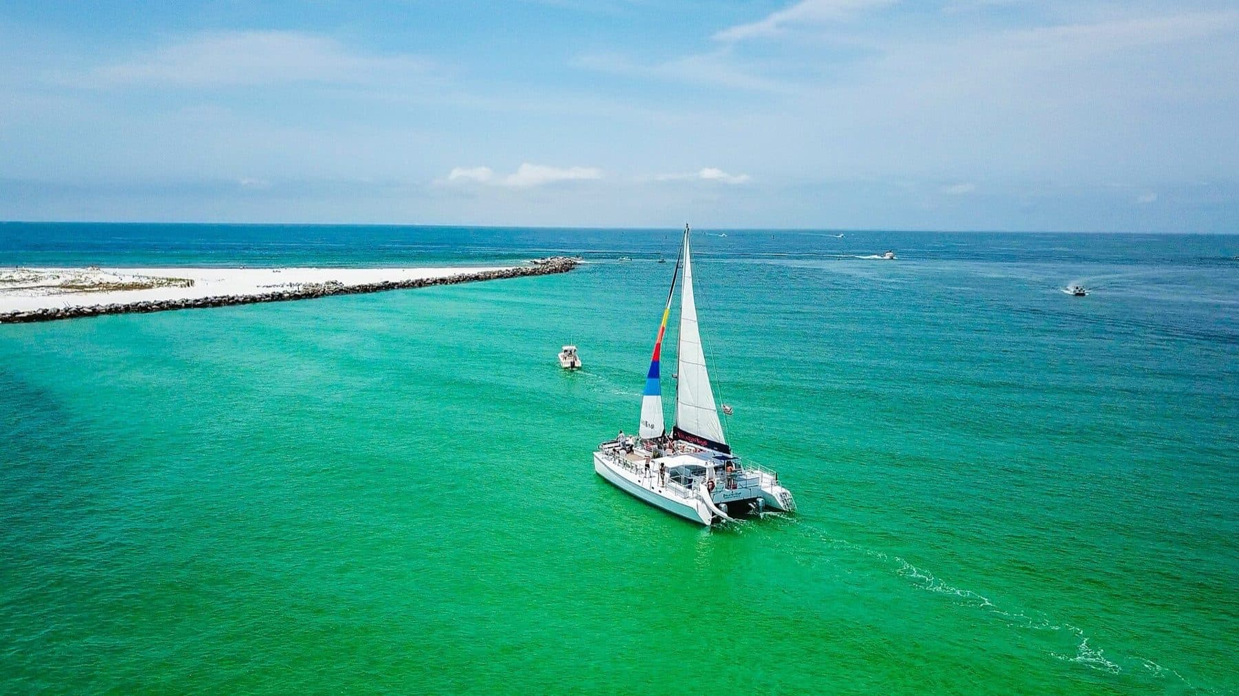 A catamaran cruise in Panama City Beach